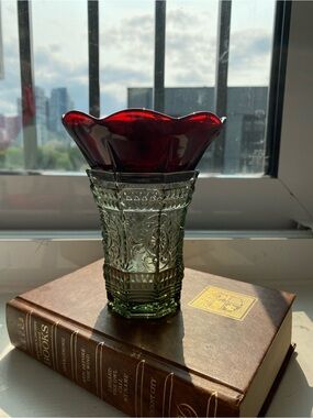 Flower shape vintage-inspired fairy lamp / candle holder - hand assembled